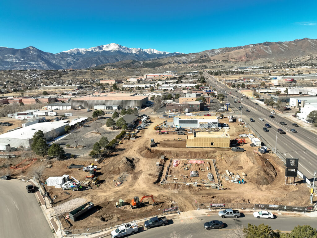 Ent Credit Union being constructed in Colorado Springs, Colorado