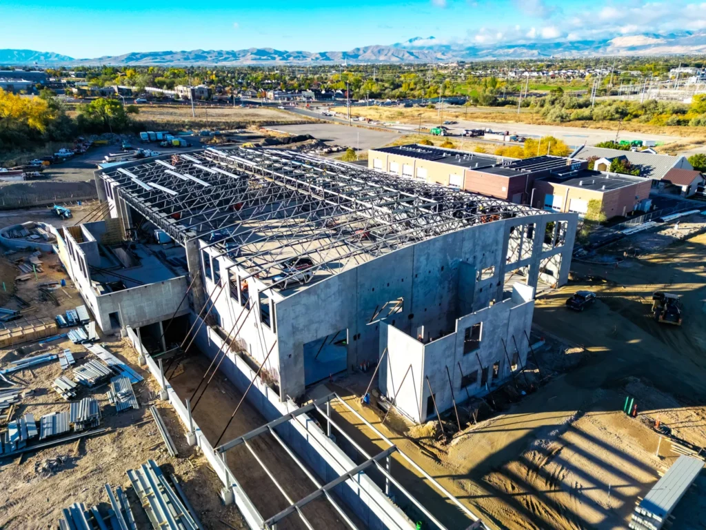 Trans Jordan Transfer center construction photo