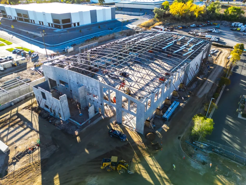 Trans Jordan Transfer center construction photo