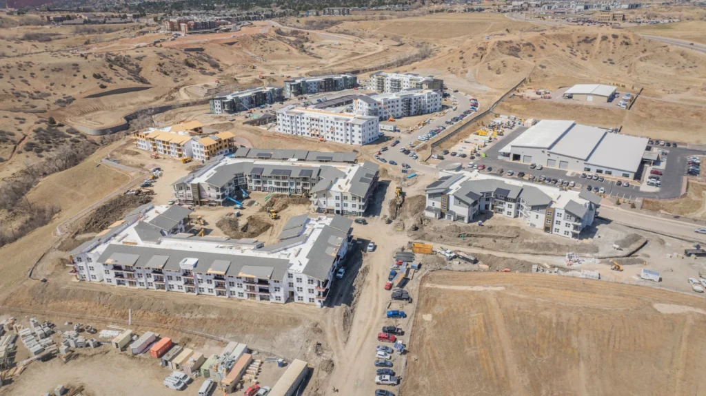 Galloway provides engineering and survey services for The Preserve at Mesa Creek, a residential development in Colorado Springs, Colorado.