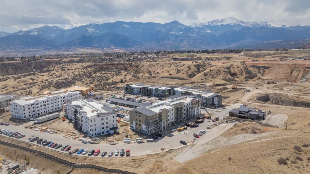 Galloway provides engineering and survey services for The Preserve at Mesa Creek, a residential development in Colorado Springs, Colorado.