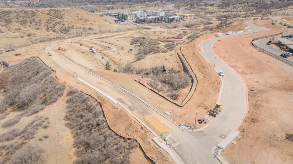 Galloway provides engineering and survey services for The Preserve at Mesa Creek, a residential development in Colorado Springs, Colorado.