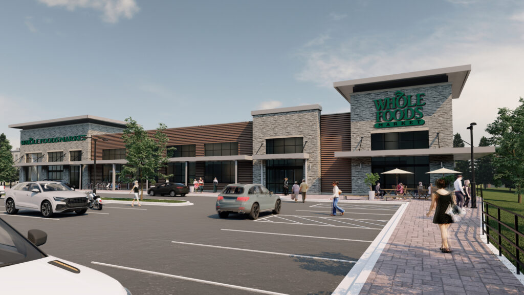 Renderings for the Whole Foods Market in Parker, Colorado