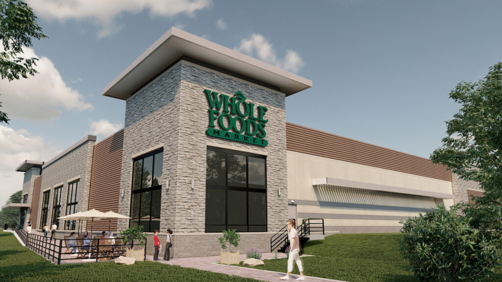 Renderings for the Whole Foods Market in Parker, Colorado