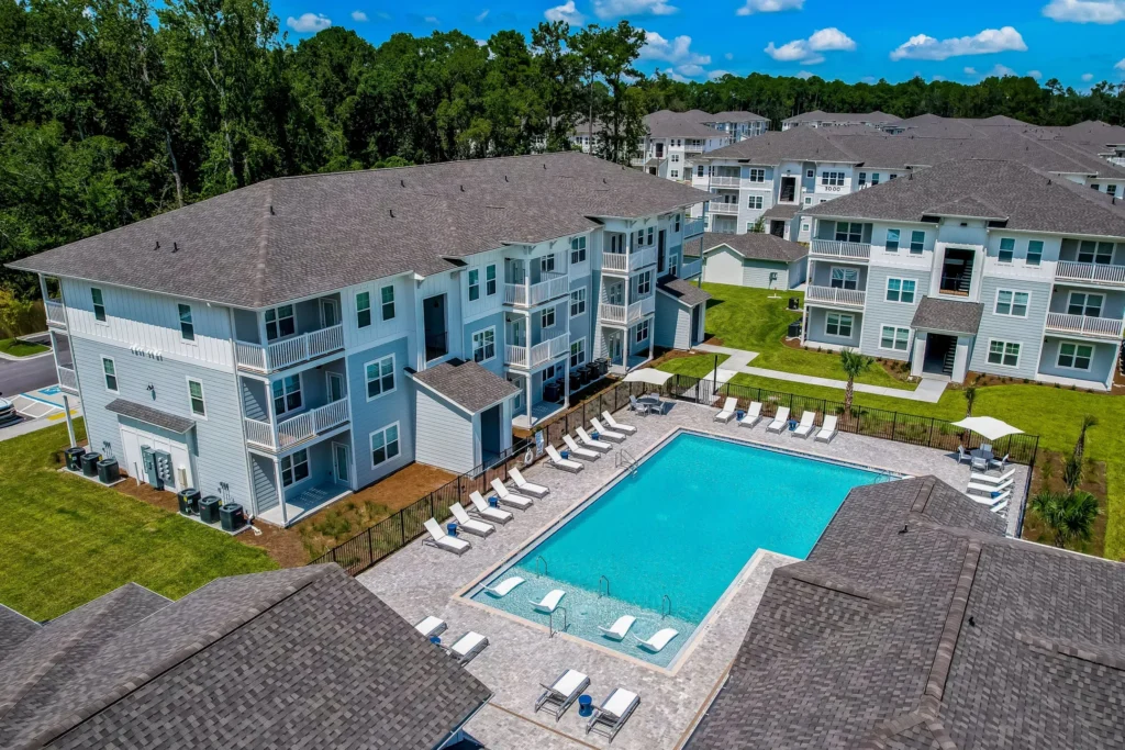 The Exchange at Orange Park is a multifamily garden apartment development in Jacksonville, Florida.