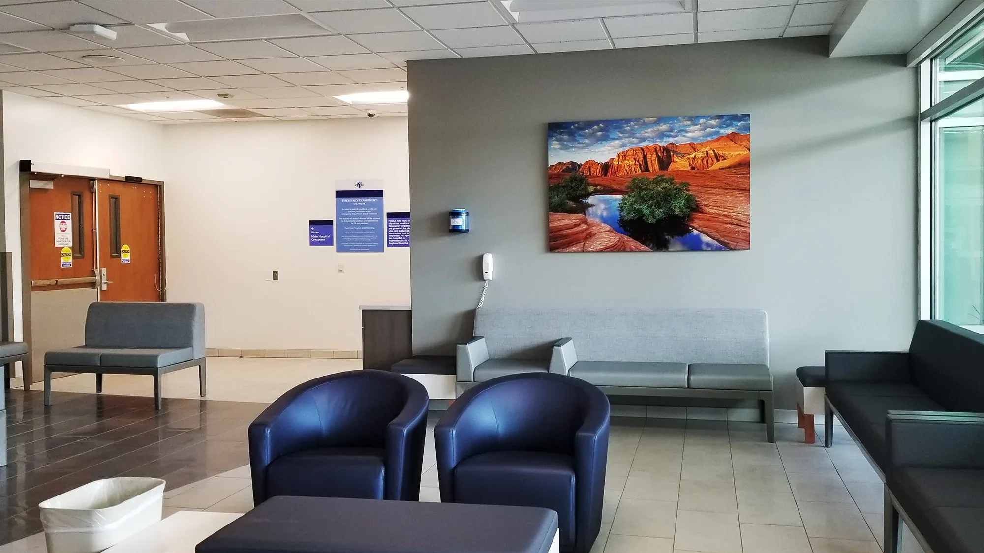 Intermountain SGRH ED Lobby Finish Upgrade 2