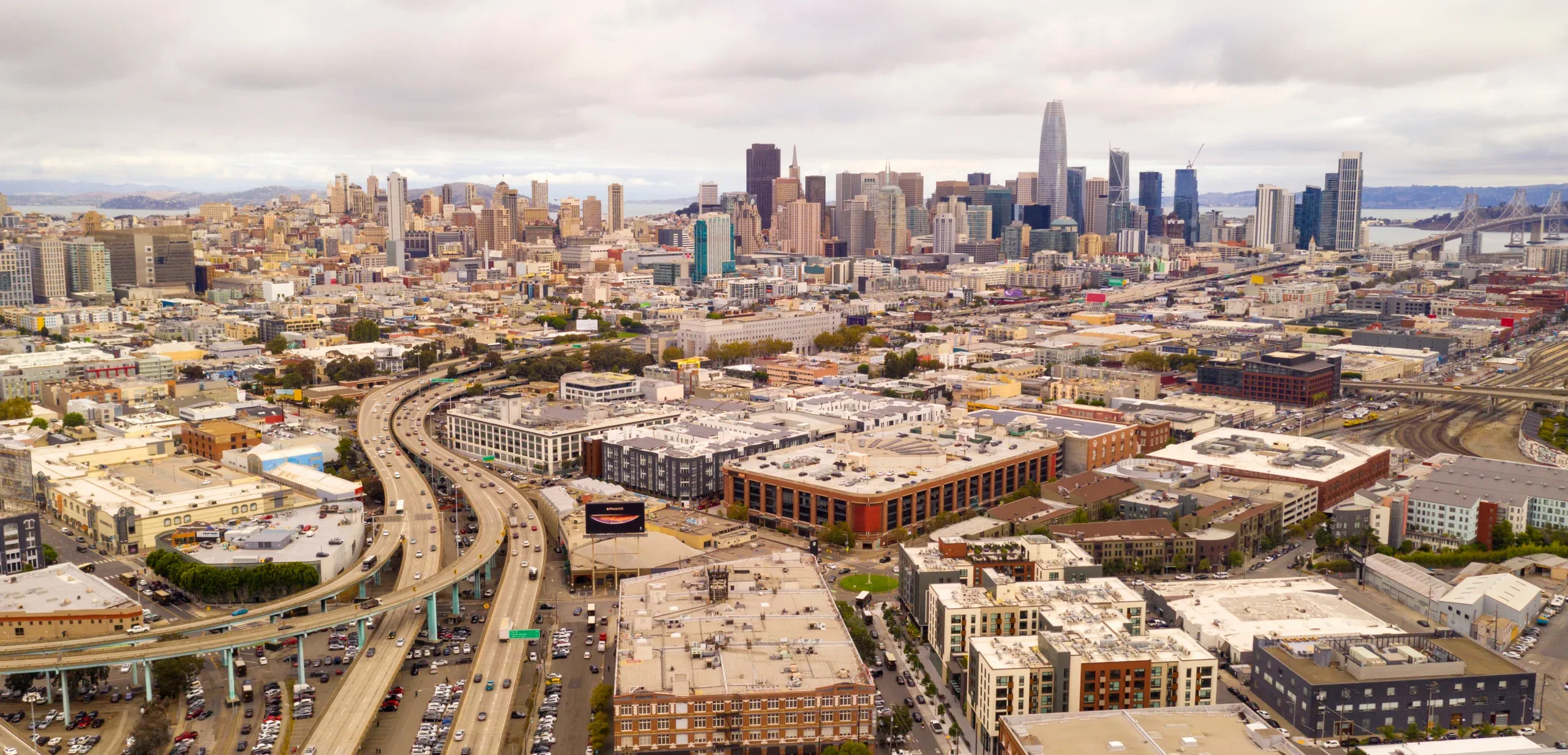 Aerial view of San Francisco