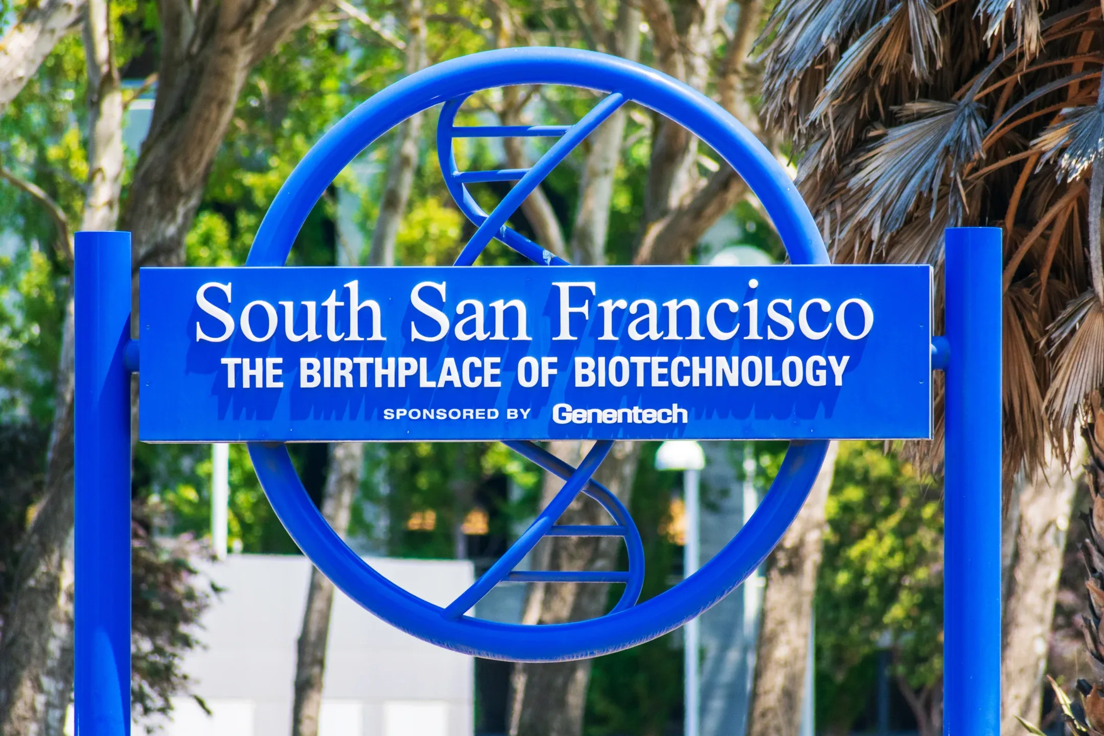 Photo of South San Francisco Birthplace of Biotechnology sign
