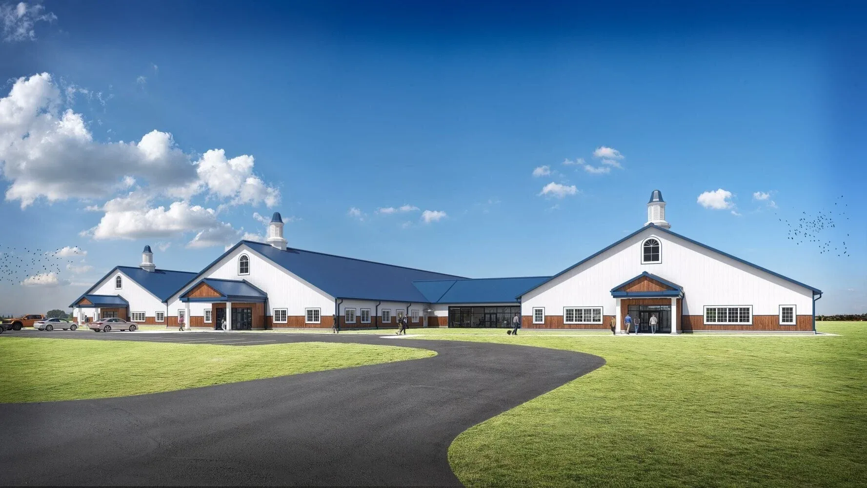 Render of Murray State University Veterinary Science Building in Murray, KY